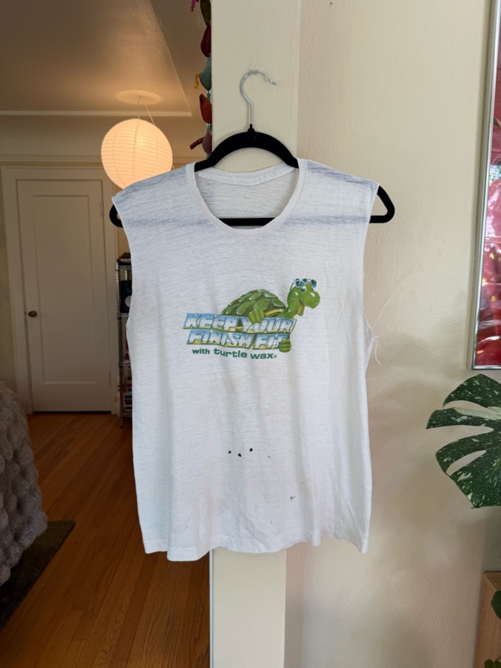 Vintage Thrashed Single Stitch Carwash Shirt